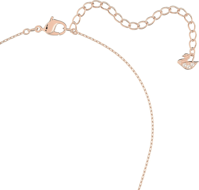 Infinity Heart Jewelry Collection, Necklaces and Bracelets, Rose Gold & Rhodium Tone Finish, Clear Crystals - Image 2