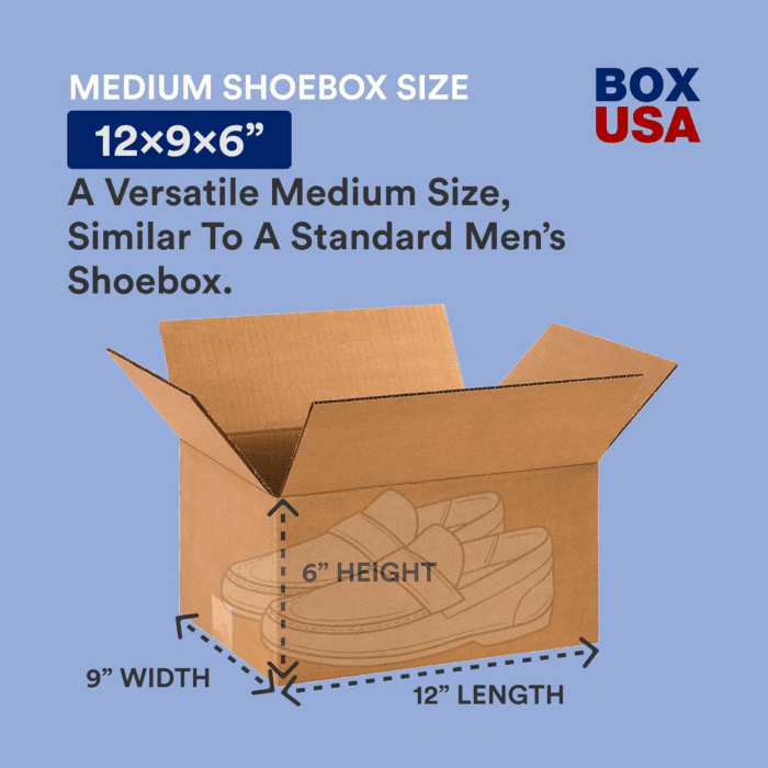 Shipping Boxes Small 12"L X 9"W X 6"H, 25-Pack | Corrugated Cardboard Box for Packing, Moving and Storage - Image 5