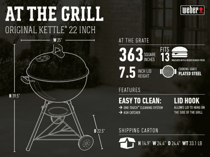 Original Kettle 22-Inch Charcoal Grill - Image 13