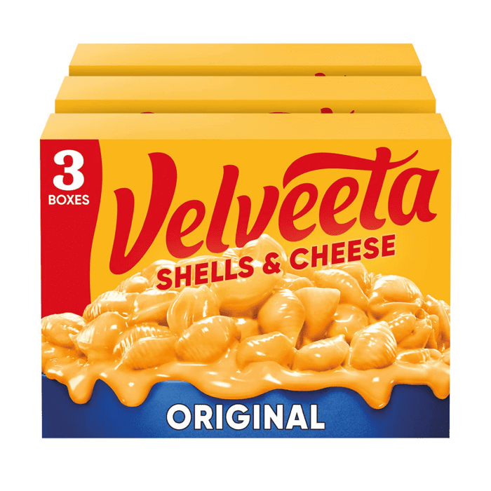 Shells & Cheese Original Shell Pasta & Cheese Sauce, 3 Ct Pack, 12 Oz Boxes