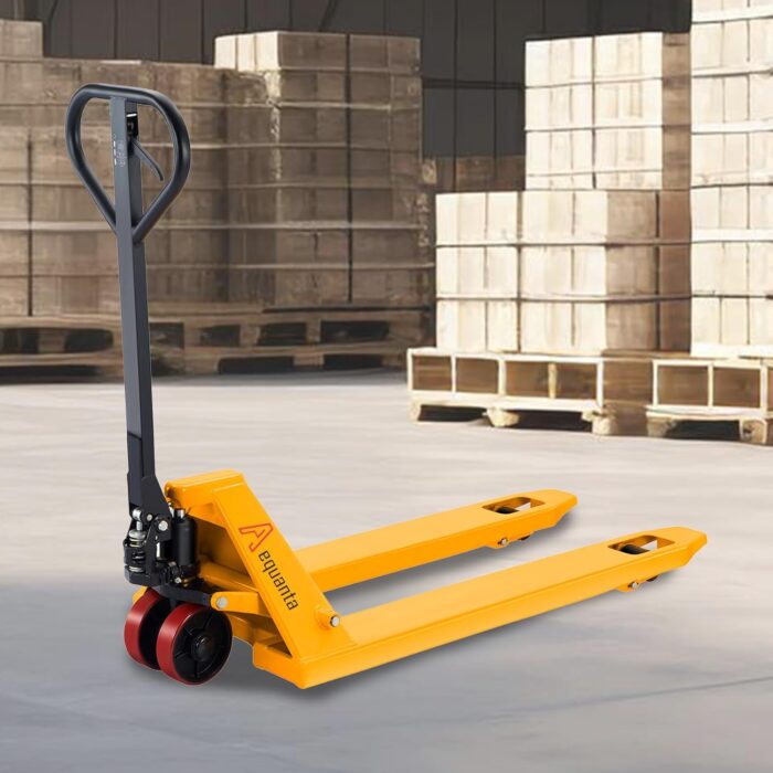 Manual Pallet Jacks 5500Lbs Capacity Industrial Hand Pallet Truck 48" Lx27''W Fork Size - Image 9