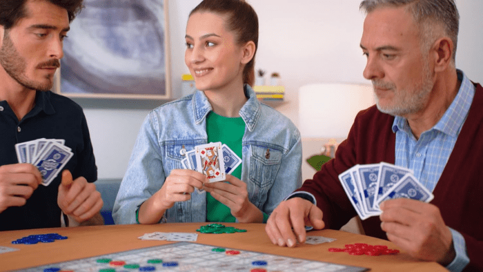 SEQUENCE- Original SEQUENCE Game with Folding Board, Cards and Chips by  ( Packaging May Vary ) White, 10.3" X 8.1" X 2.31" - Image 5