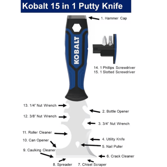 15-IN-1 2.94-In Carbon Steel Paint Multi-Tool - Image 3