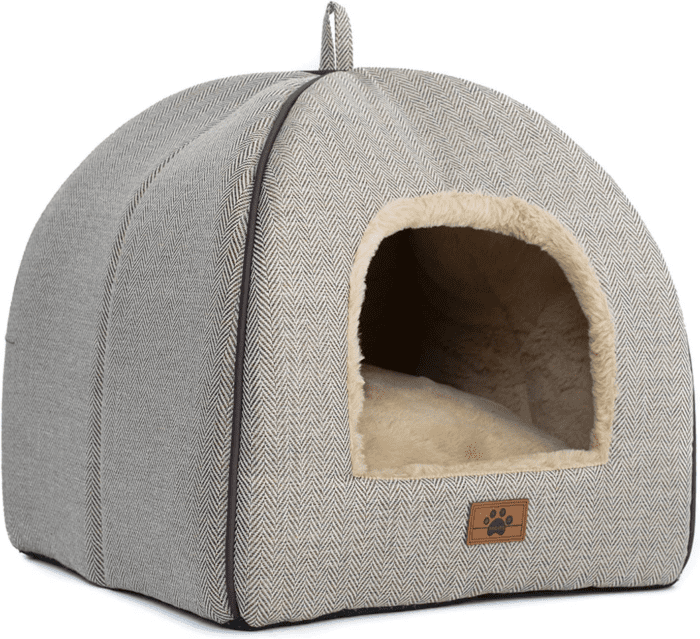 Cat Bed for Indoor Cats - Cat Cave Bed Cat House Cat Tent with Removable Washable Cushioned Pillow, Soft Kitten Beds,Cat Beds & Furniture, for Small and Medium Pet Bed