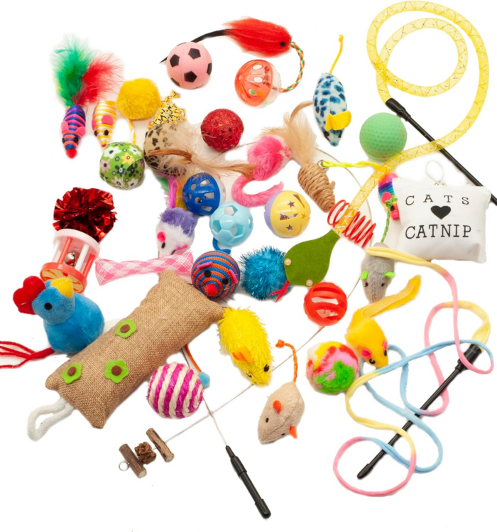 Cat Toys Variety Pack for Kitty 20 Pieces - Image 2