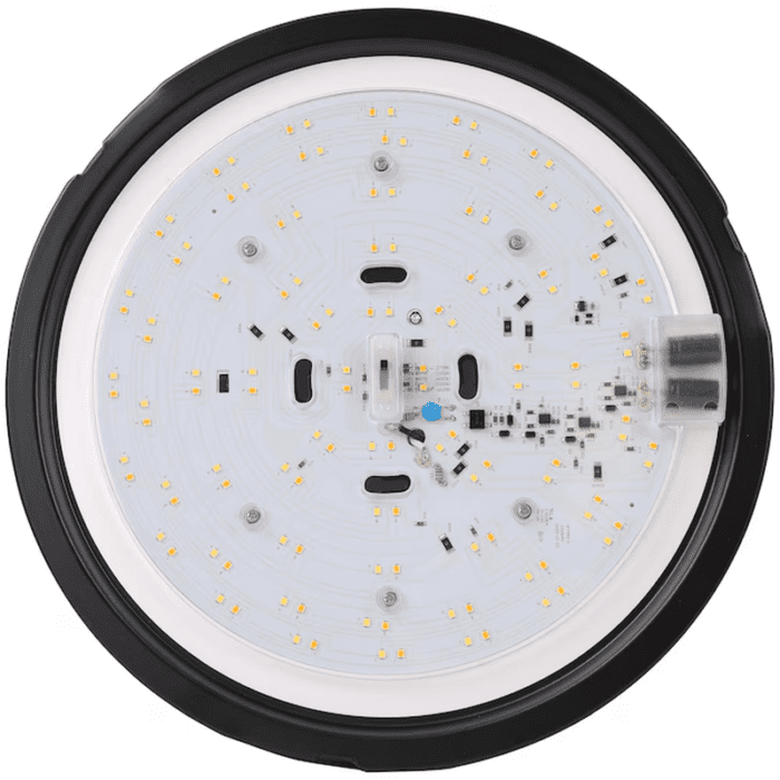 Daphne 1-Light 5.45-In Matte Black LED Flush Mount Light ENERGY STAR - Image 6