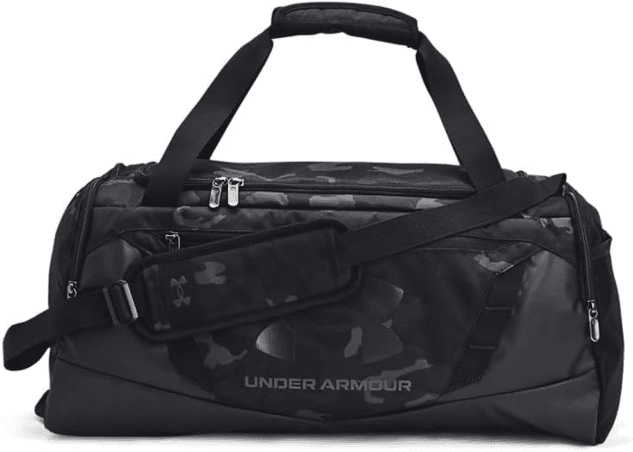 Unisex-Adult Undeniable 5.0 Duffle, (005) Black / / Metallic Black, One Size Fits Most