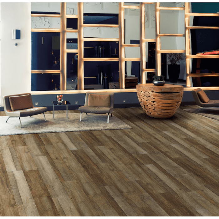 by Coretec Floors Claremount Oak Brown 20-Mil X 7-In W X 48-In L Waterproof Interlocking Luxury Vinyl Plank Flooring (16.54-Sq Ft/ Carton) - Image 3