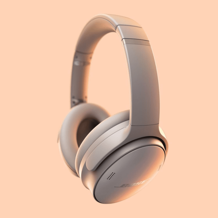 Quietcomfort Wireless Noise Cancelling Headphones, Bluetooth over Ear Headphones with up to 24 Hours of Battery Life, Sandstone - Image 2