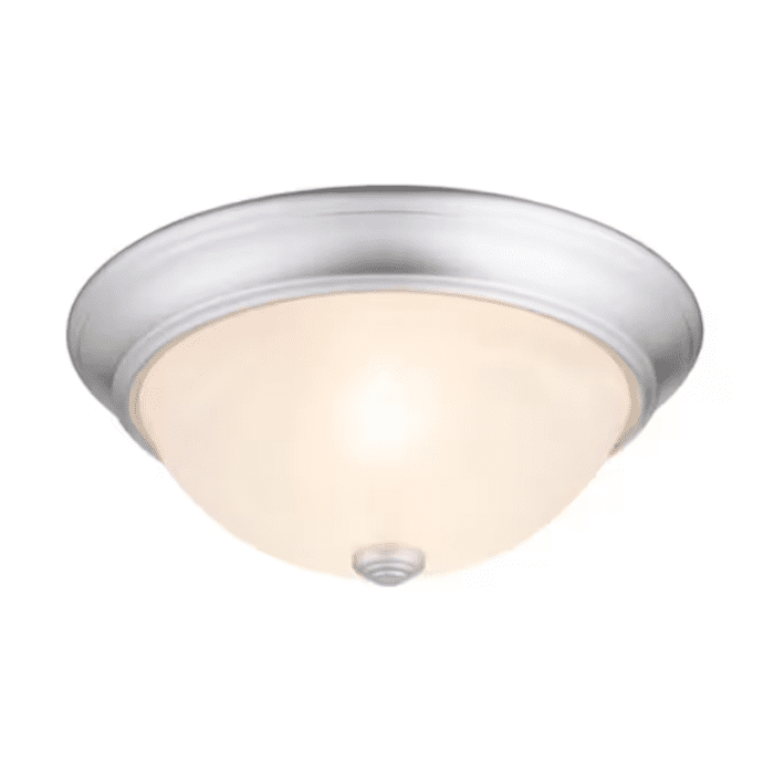 2-Light 13-In Satin Nickel Led, Flush Mount Light (2-Pack) - Image 11