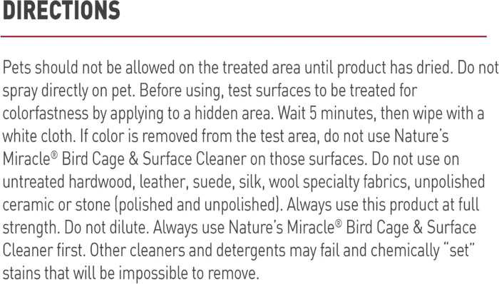 Bird Cage & Surface Cleaner - Image 4