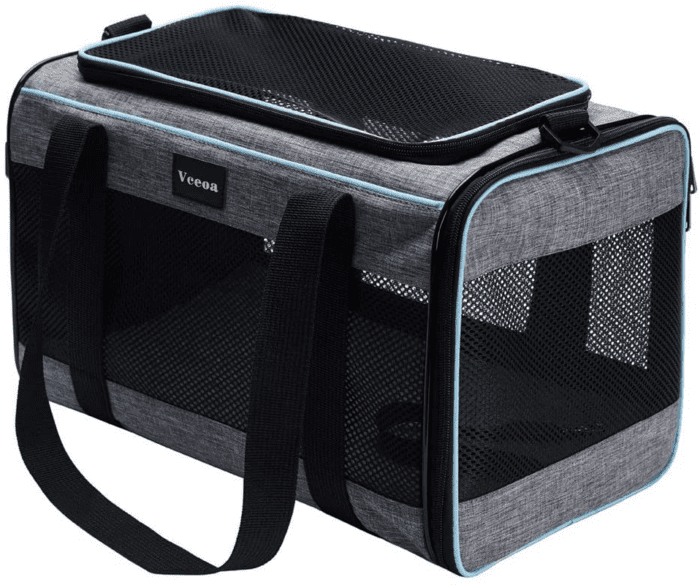 17.5X11X11 Inches Cat, Dog Carrier for Pets up to 16 Lbs, Soft-Sided Cat Bag Animal Carriers Travel Puppy Carry as a Toy of Fabric Pet Home - Image 3