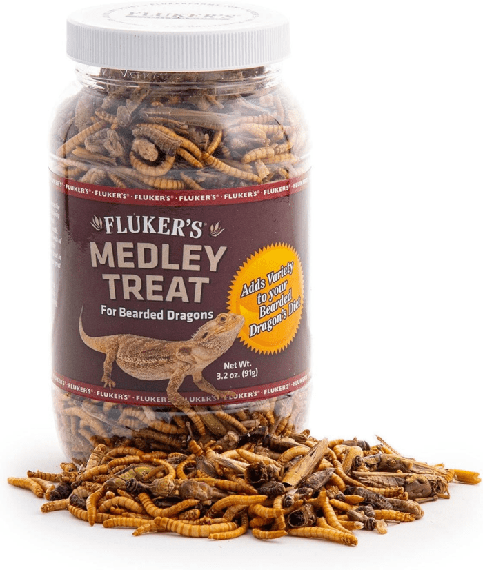 Bearded Dragon Medley Treat Food, 3.2-Ounce (72023)