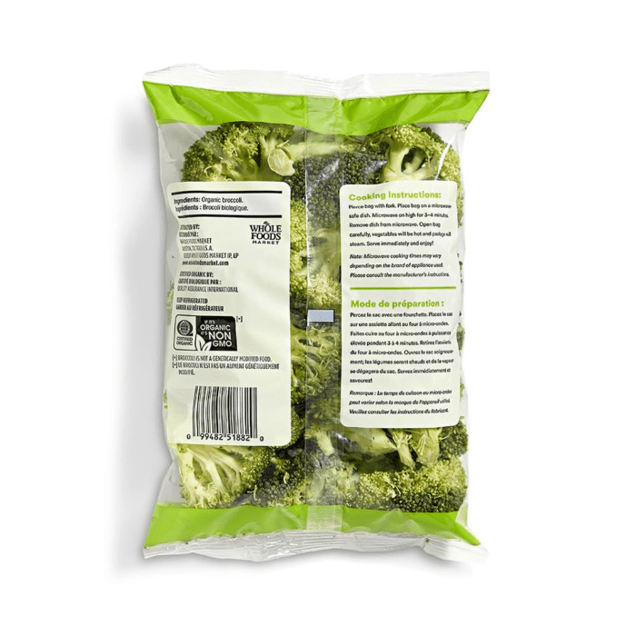 , Organic Broccoli Florets, 10 Ounce - Image 2