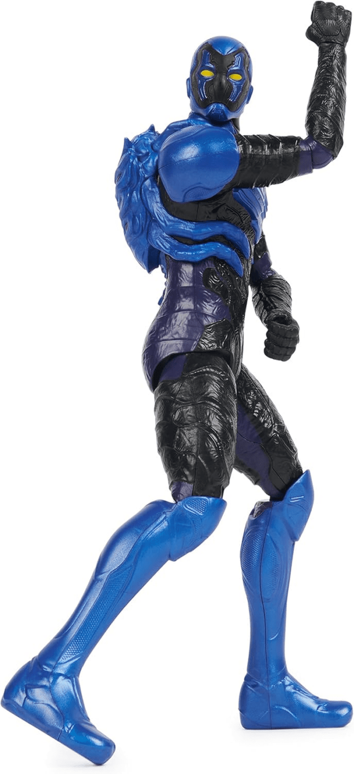 , Hero-Mode Blue Beetle Action Figure, 12-Inch, Easy to Pose, Blue Beetle Movie Collectible Superhero Kids Toys for Boys & Girls, Ages 3+ - Image 9