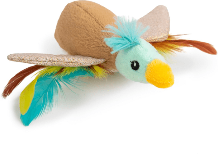 Flapperz Duck Plush Interactive Catnip Cat Toy