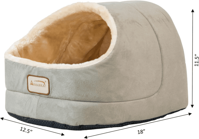 Sage Green Cat Bed Size, 18-Inch by 14-Inch - Image 3