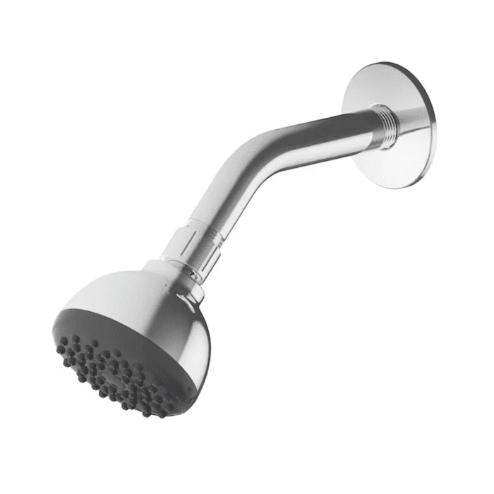 Everfield Polished Chrome 3-Handle Single Function 3.15-In round Bathtub and Shower Faucet Valve Included - Image 5