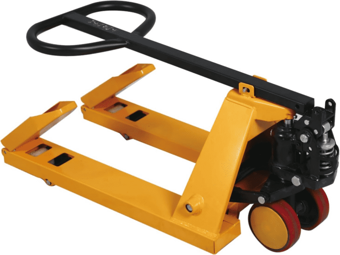 Tory Carrier Mini Hand Pallet Jack Truck, 2200 Lbs Capacity, 31.5" Lx15 W Fork Size Narrow Pallet Jack, Small Size Manual Pallet Trucks with Foldable Forks and Handle