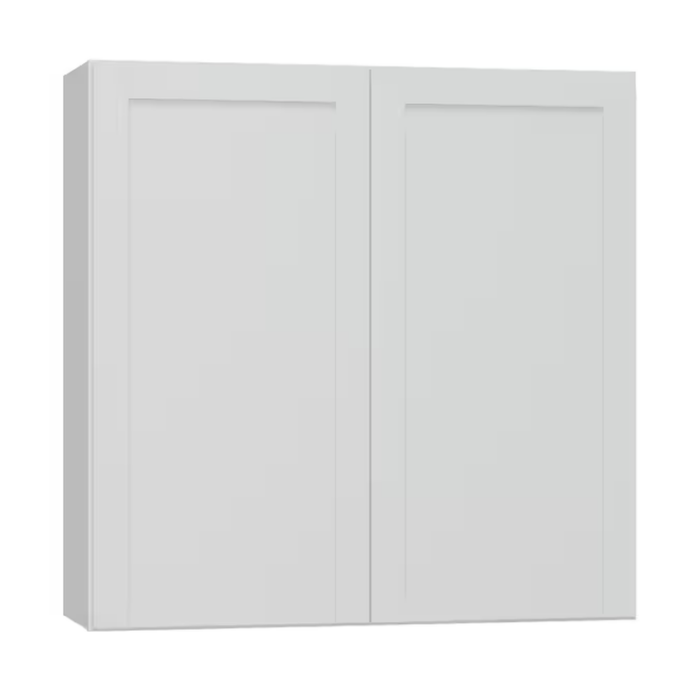 Arcadia 30-In W X 30-In H X 12-In D White Wall Fully Assembled Cabinet (Recessed Panel Shaker Door Style) - Image 21