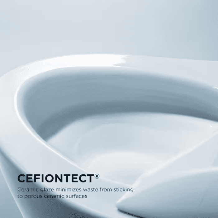 Neorest Cotton White Touchless Flush Elongated Chair Height Soft Close Bidet 12-In Rough-In Watersense Labeled 1.6 GPF - Image 6