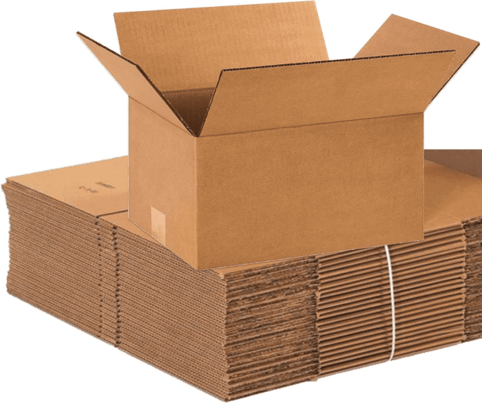 Shipping Boxes Small 12"L X 9"W X 6"H, 25-Pack | Corrugated Cardboard Box for Packing, Moving and Storage