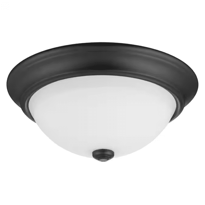 2-Light 13-In Matte Bronze Led, Flush Mount Light - Image 2