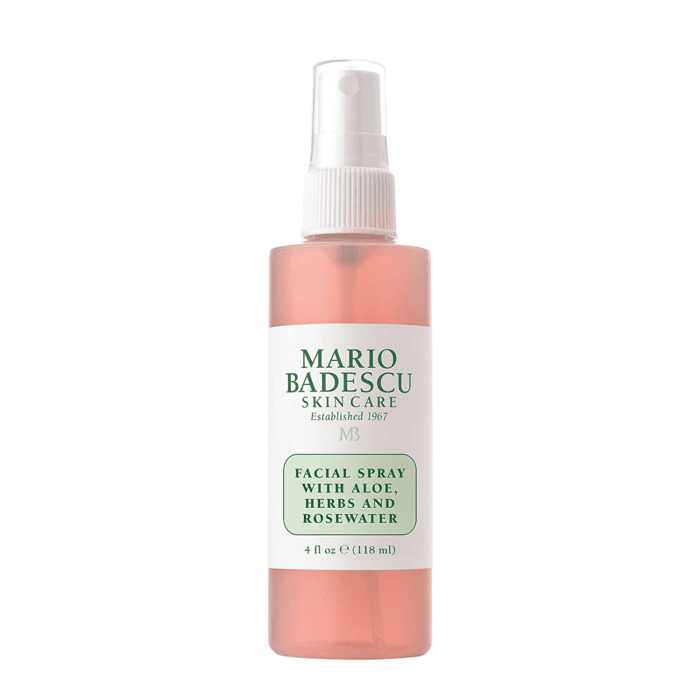 Facial Spray with Aloe, Herbs and Rose Water for All Skin Types, Face Mist That Hydrates, Rejuvenates & Clarifies