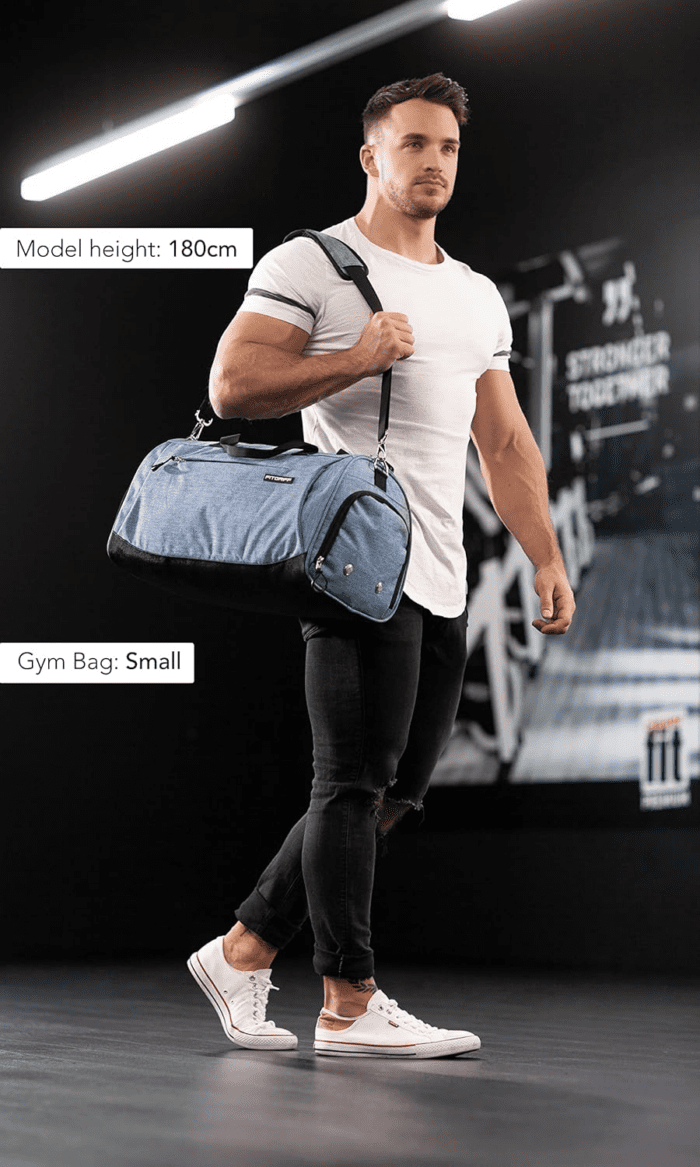 ® Gym Bag for Men & Women with Shoe & Wet Compartment - Duffle Bag for Travel, Sports, Fitness & Workout - Image 2