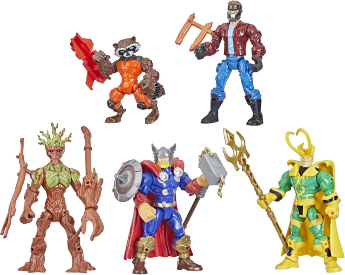 Marvel Super Hero Mashers Thor and Guardians of the Galaxy Pack