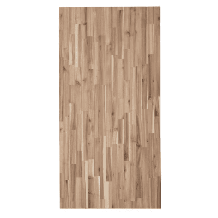 10-Ft X 25-In X 1.5-In Finger-Jointed Natural Acacia Butcher Block Countertop - Image 4