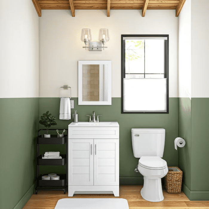 Pro White Elongated Chair Height 2-Piece Toilet 12-In Rough-In Watersense 1.28 GPF - Image 2