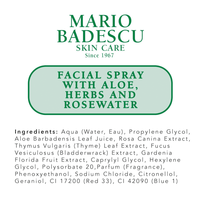 Facial Spray with Aloe, Herbs and Rose Water for All Skin Types, Face Mist That Hydrates, Rejuvenates & Clarifies - Image 8