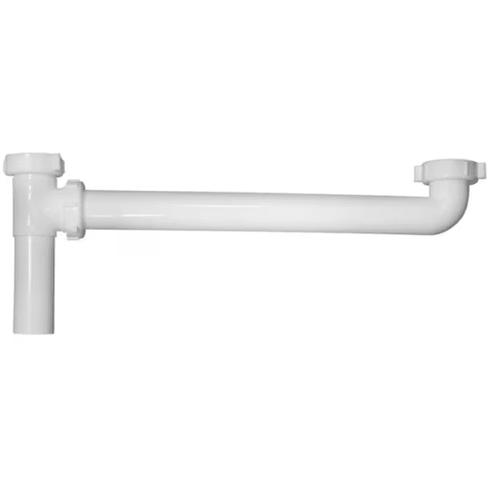 1-1/2-In Plastic Direct Connect End Outlet Continuous Waste