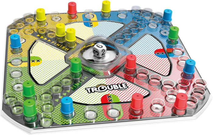 Gaming Trouble Board Game for Kids Ages 5 and up 2-4 Players (Packaging May Vary) - Image 3