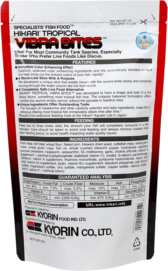 Vibra Bites, Fish Flavor (9.8Oz), Red - Image 2