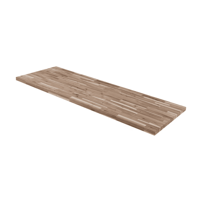 8-Ft X 25-In X 1.5-In Finger-Jointed Natural Acacia Butcher Block Countertop - Image 12