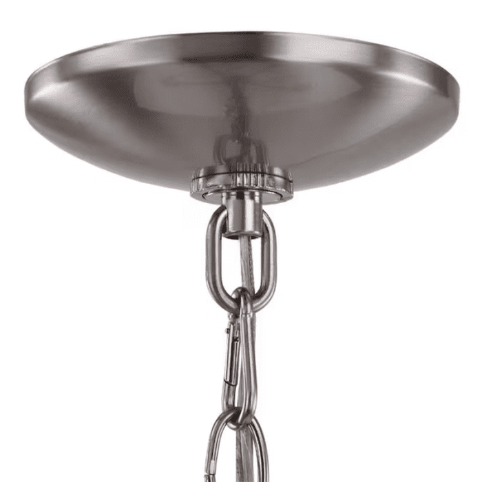 Fallsbrook 5-Light Brushed Nickel Traditional Chandelier - Image 5