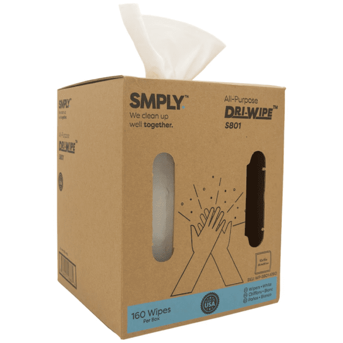 SMPLY All-Purpose Dri-Wipe S801 Non-Woven Fiber Cloth