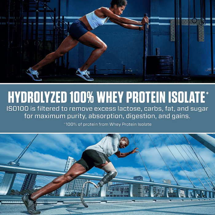 ISO100 Hydrolyzed Protein Powder, 100% Whey Isolate, 25G of Protein, 5.5G Bcaas, Gluten Free, Fast Absorbing, Easy Digesting, Fruity Pebbles, 5 Pound - Image 4