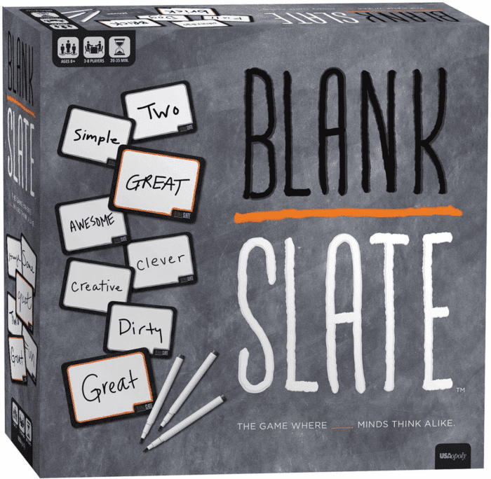 BLANK SLATE, the Game Where Great Minds Think Alike, Fun Family-Friendly Board Game, Word Association Party Game, Easy to Learn, Fun to Play Family Game Night, 3-8 Players, Ages 8+