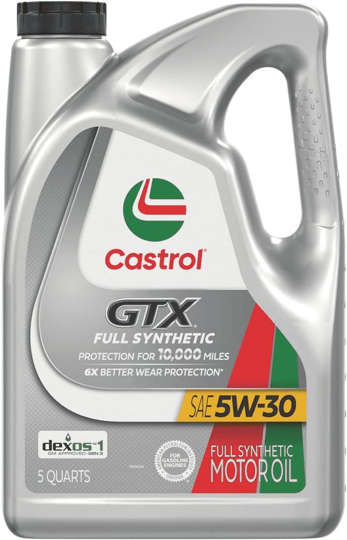 GTX Full Synthetic 5W-30 Motor Oil, 5 Quarts